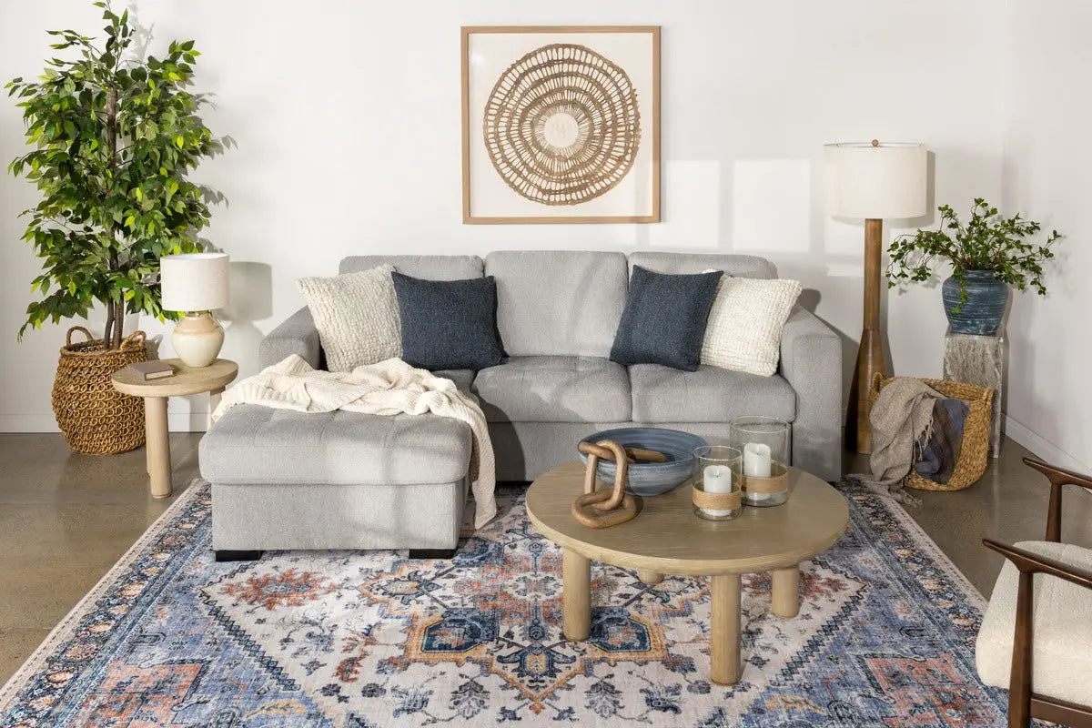 CLAIRE100:Claire Full Pullout Sofa Chais, 