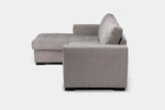 CLAIRE100:Claire Full Pullout Sofa Chais, Side