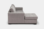 CLAIRE100:Claire Full Pullout Sofa Chais, Side