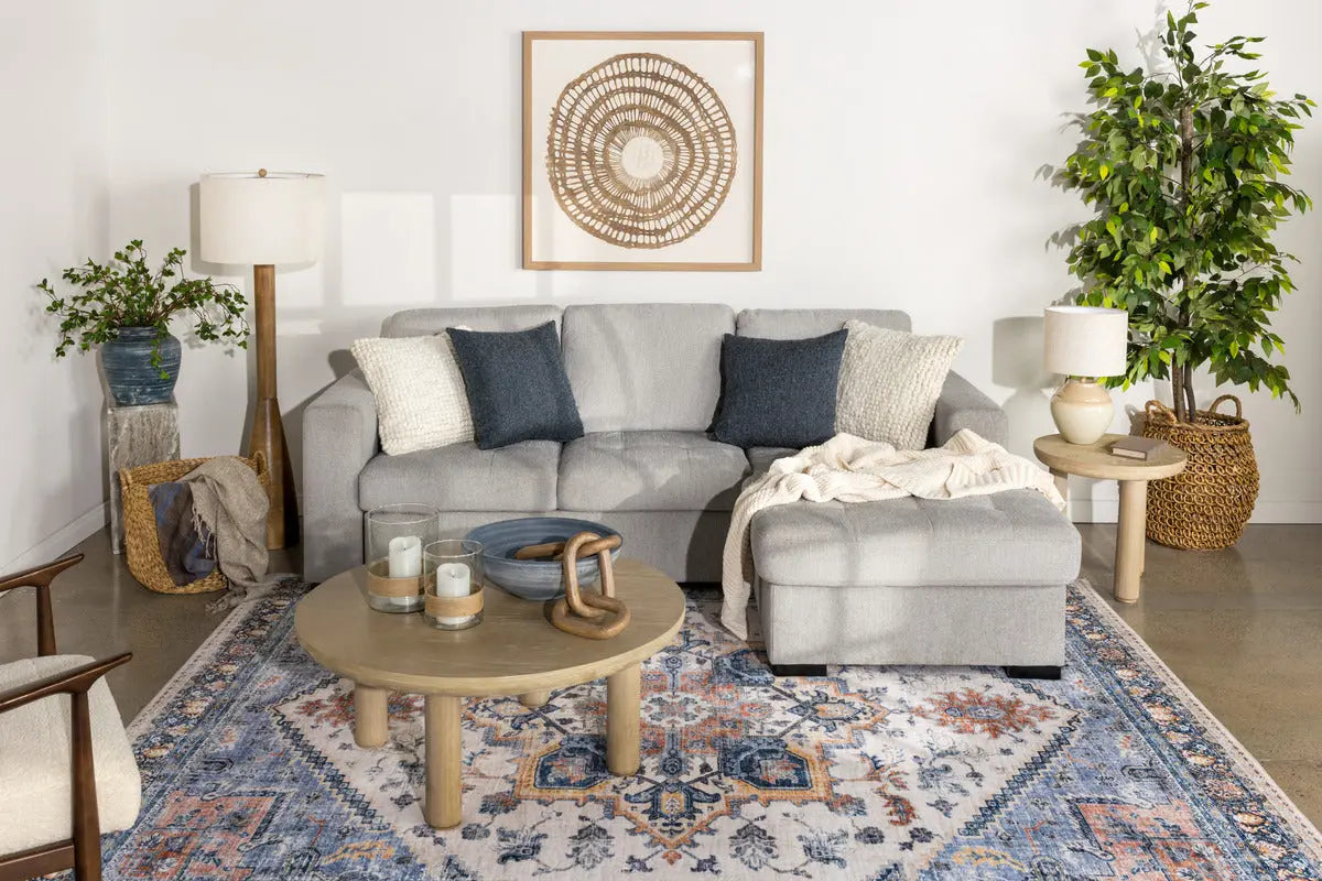 CLAIRE101:Claire Full Pullout Sofa Chais, 
