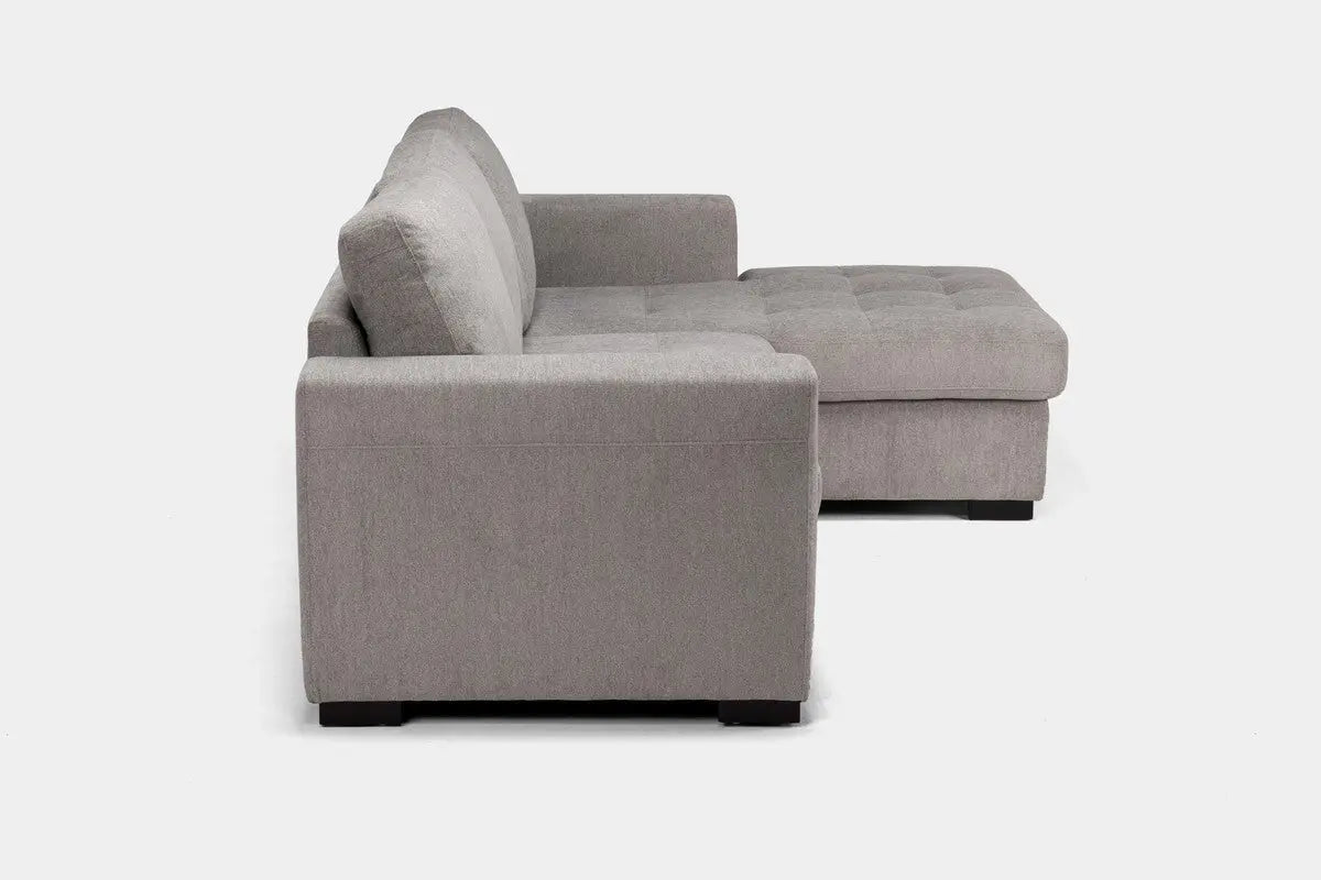 CLAIRE101:Claire Full Pullout Sofa Chais, Side