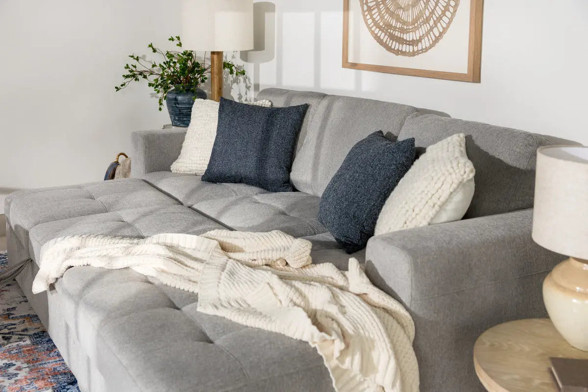 CLAIRE101:Claire Full Pullout Sofa Chais, 