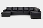 CLAIRE058:Claire Queen Pullout Tux Chaise Sectional, Side