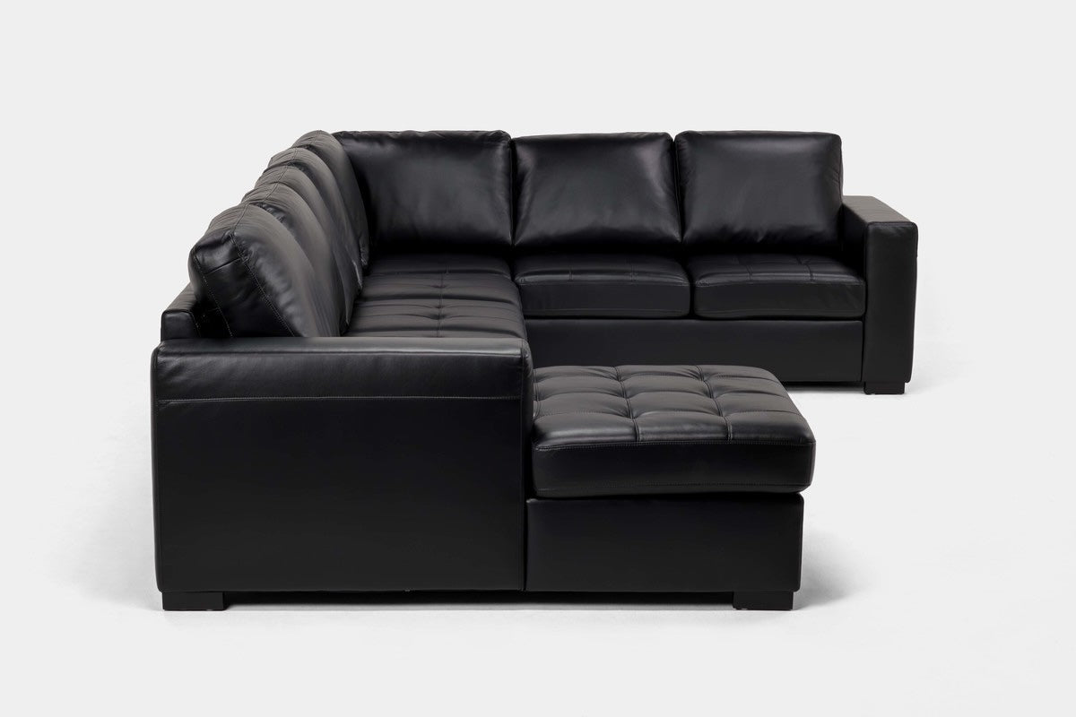 CLAIRE058:Claire Queen Pullout Tux Chaise Sectional, Side