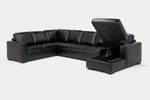 CLAIRE059:Claire Queen Pullout Tux Chaise Sectional, Open