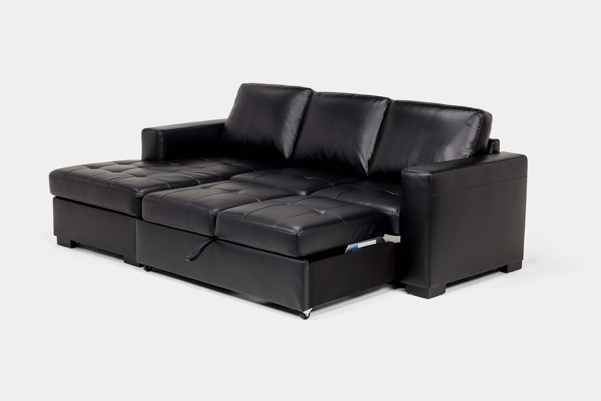 CLAIRE001:Claire Full Pullout Sofa Chais, Angle