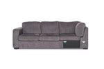 669170373:Claire Tux Sofa in Gray, Left Facing, Image 2