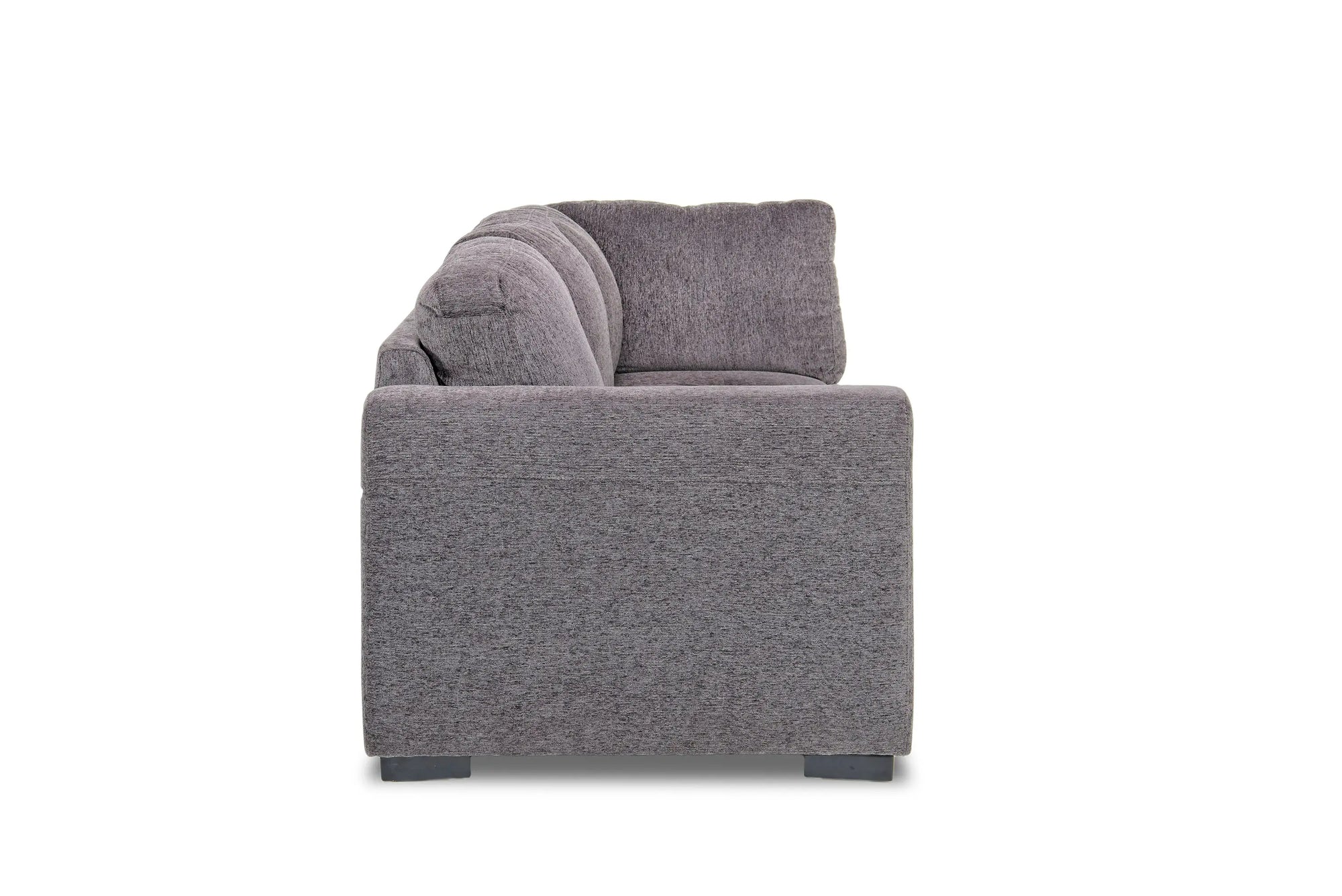 669170373:Claire Tux Sofa in Gray, Left Facing, Image 3