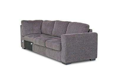 958405595:Claire Tux Sofa in Gray, Right Facing, Image 1