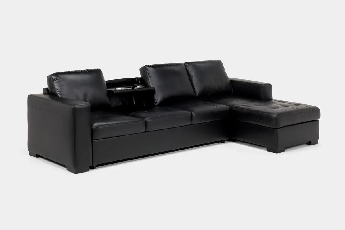 CLAIRE051:Claire Full Pullout Sofa Chais, Angle