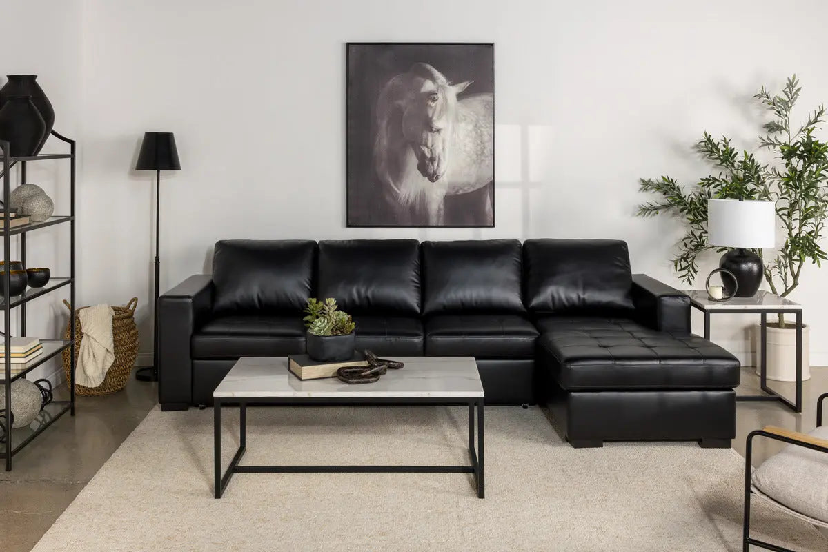 CLAIRE051:Claire Full Pullout Sofa Chais,