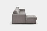 CLAIRE150:Claire Full Pullout Sofa Chais, Side