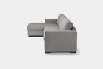 CLAIRE150:Claire Full Pullout Sofa Chais, Side