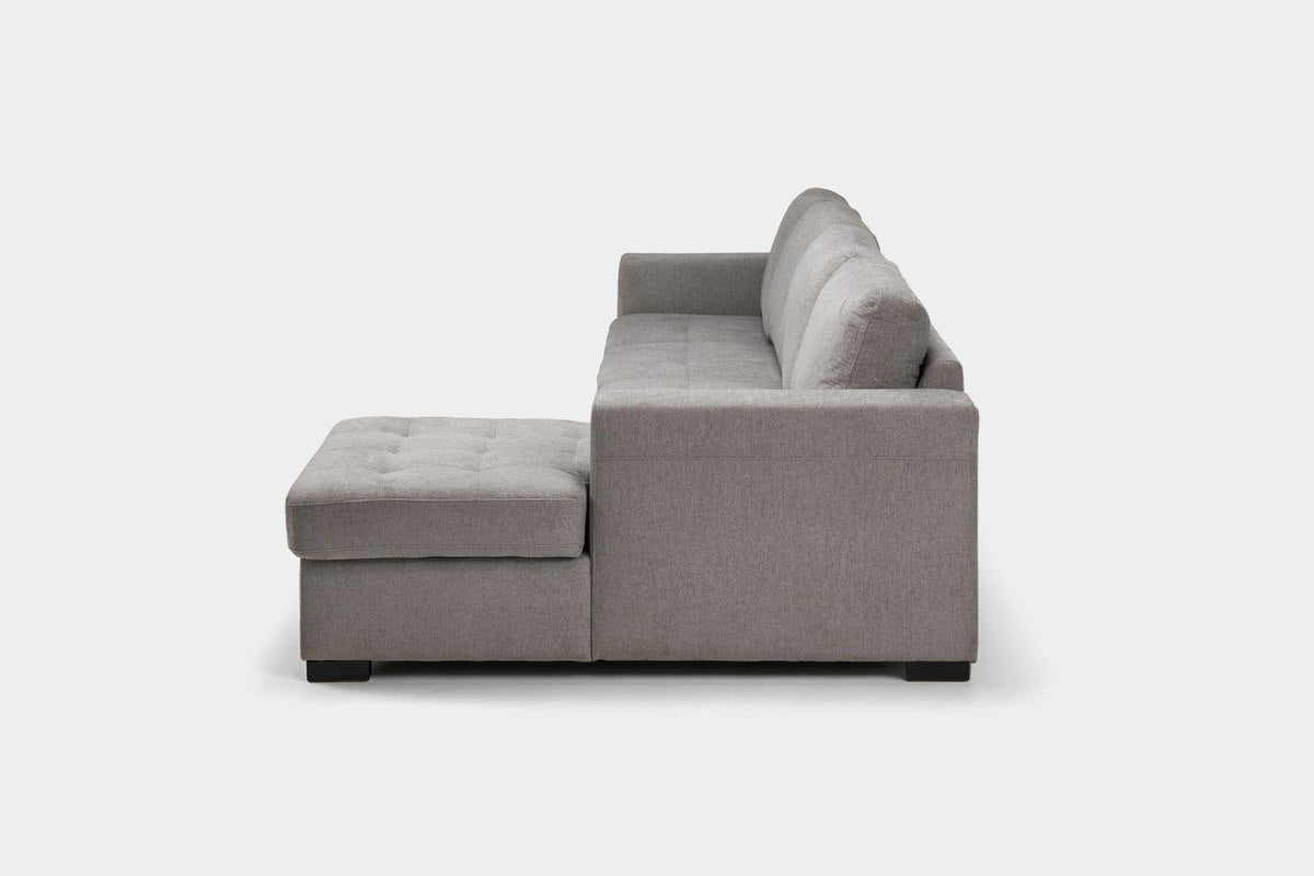 CLAIRE151:Claire Full Pullout Sofa Chais, Side