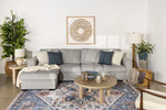 CLAIRE150:Claire Full Pullout Sofa Chais, 