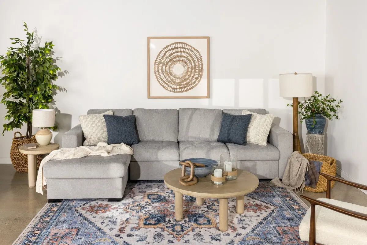 CLAIRE150:Claire Full Pullout Sofa Chais, 