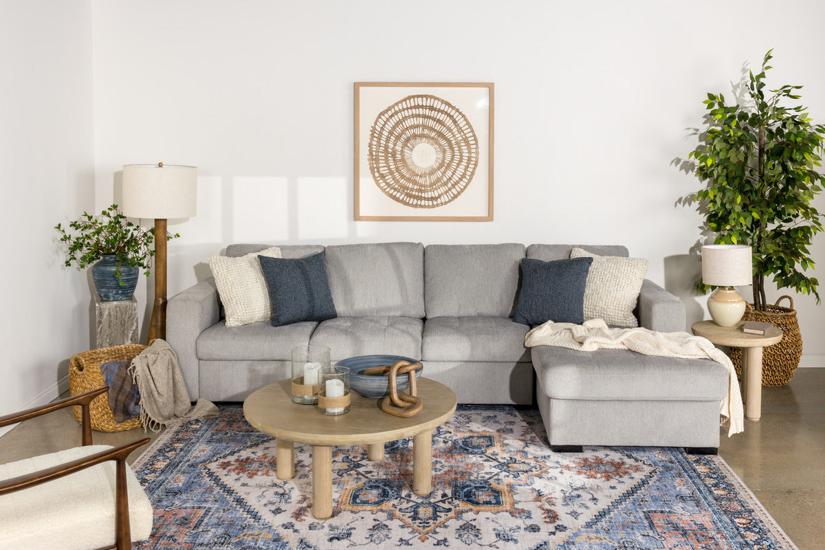 CLAIRE151:Claire Full Pullout Sofa Chais, 