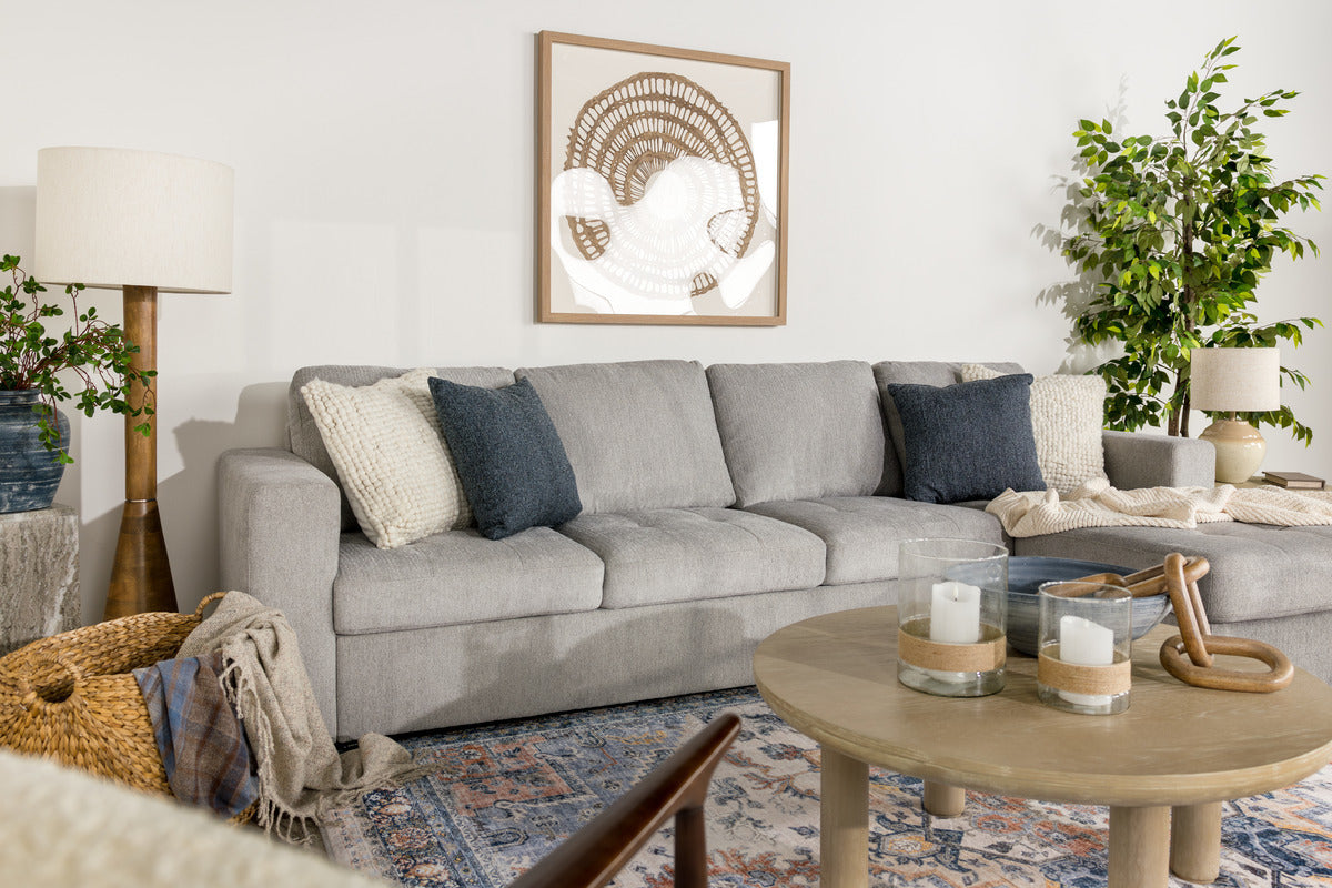 CLAIRE151:Claire Full Pullout Sofa Chais, 