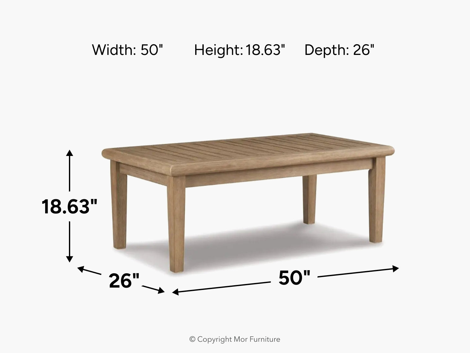 994470498:Clare View Outdoor Coffee Table, 