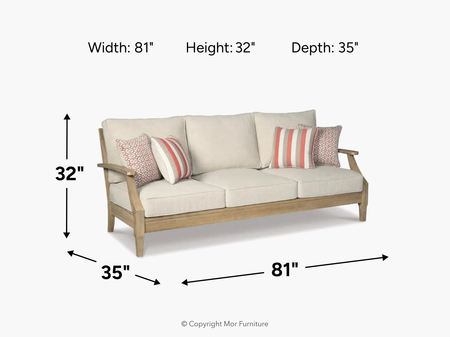 825878557:Clare View Outdoor Sofa, 
