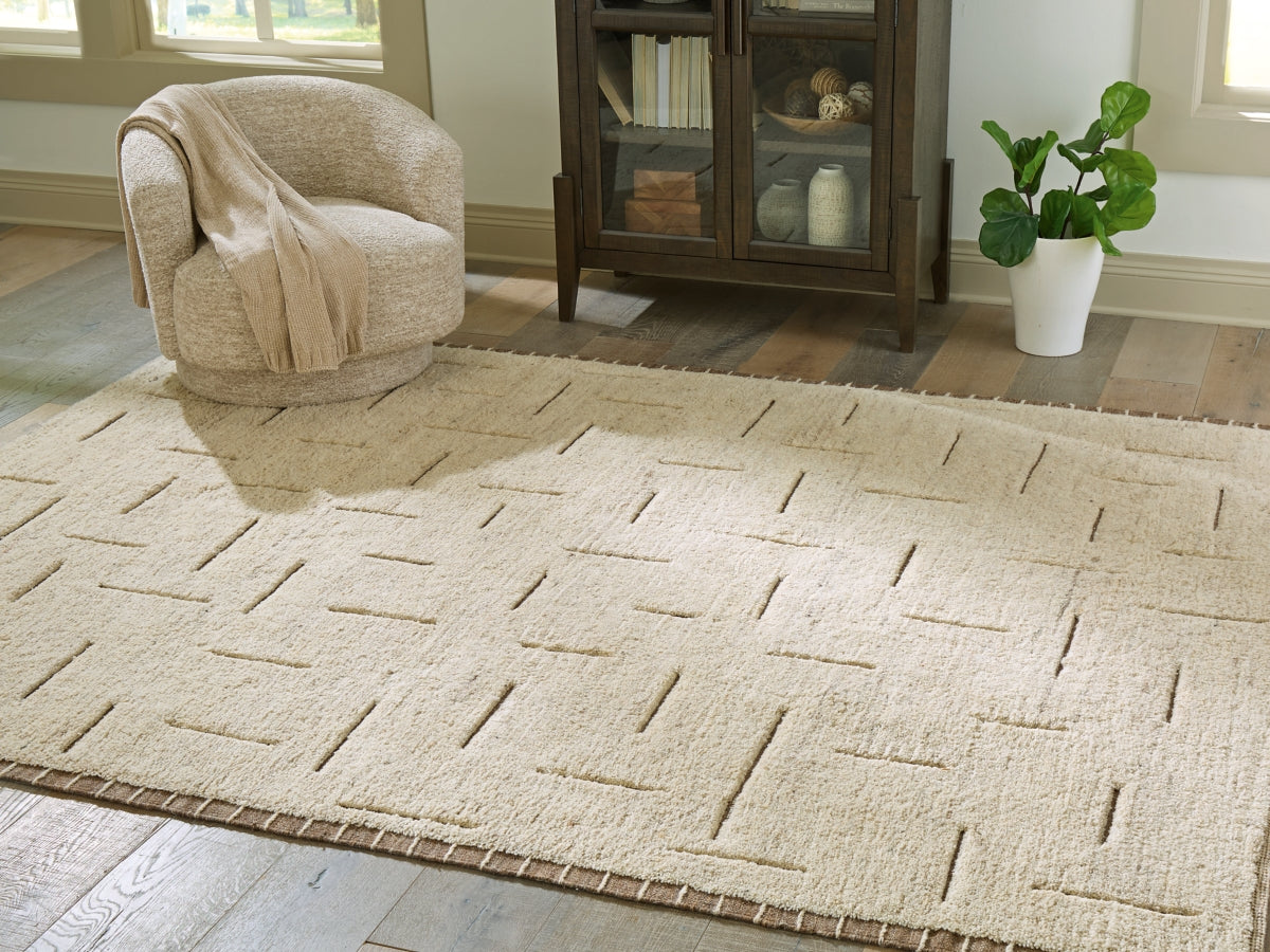 307940671:Clayman Rug, Styled