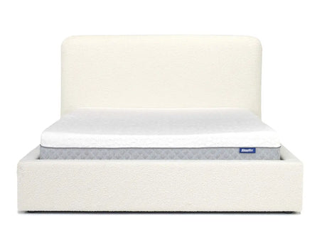 Cloud Boucle Upholstered Panel Bed