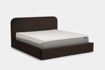 CLOUDII02:Cloud Boucle Upholstered Bed, Angle