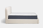 CLOUDII00:Cloud Boucle Upholstered Bed, Side