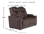 360042895:Cody Loveseat Dimensions