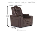 034236672:Cody Recliner Dimensions