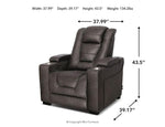 131070010:Cody Recliner Dimensions