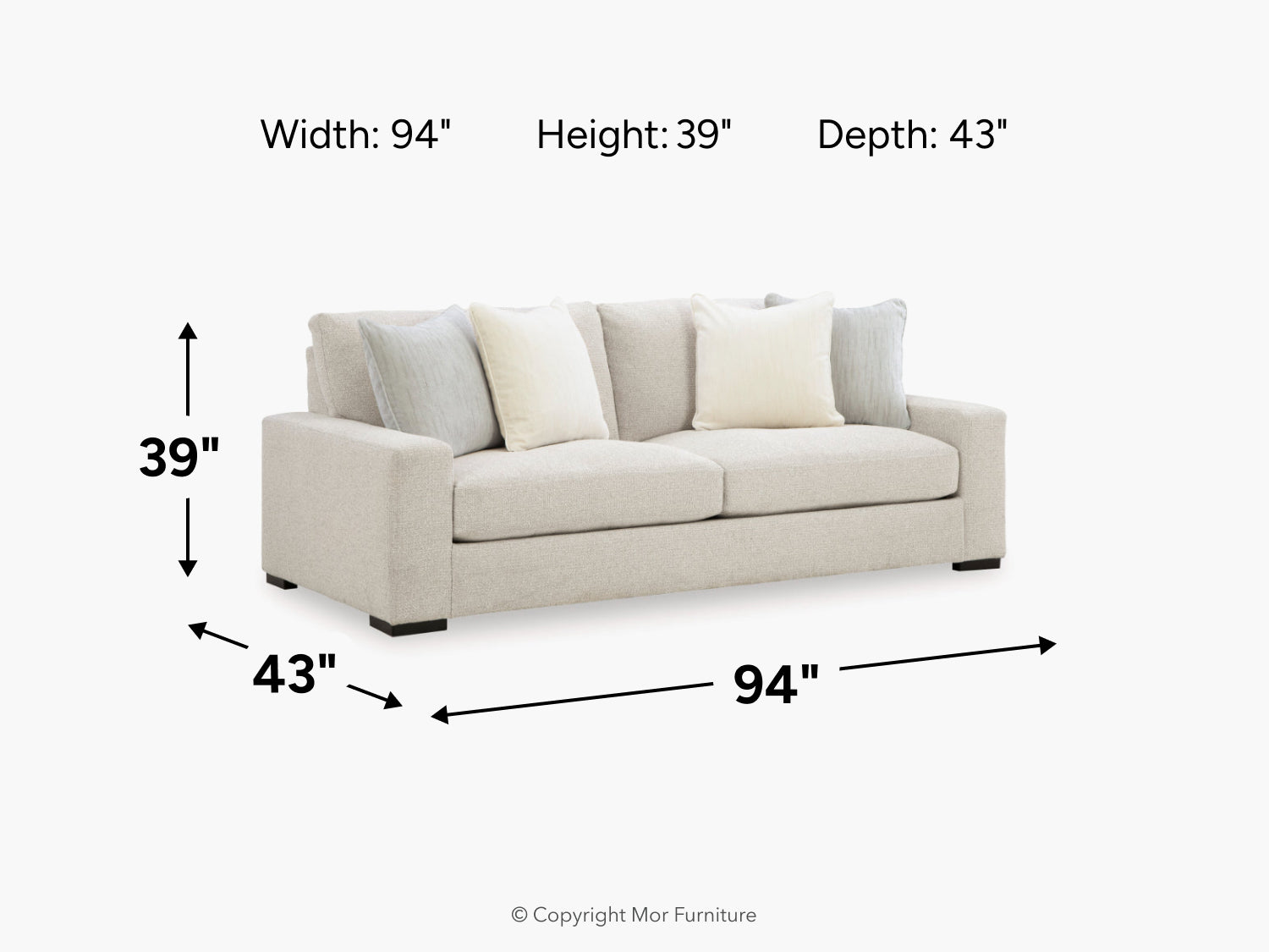878478384:Conlee Pike Sofa, 