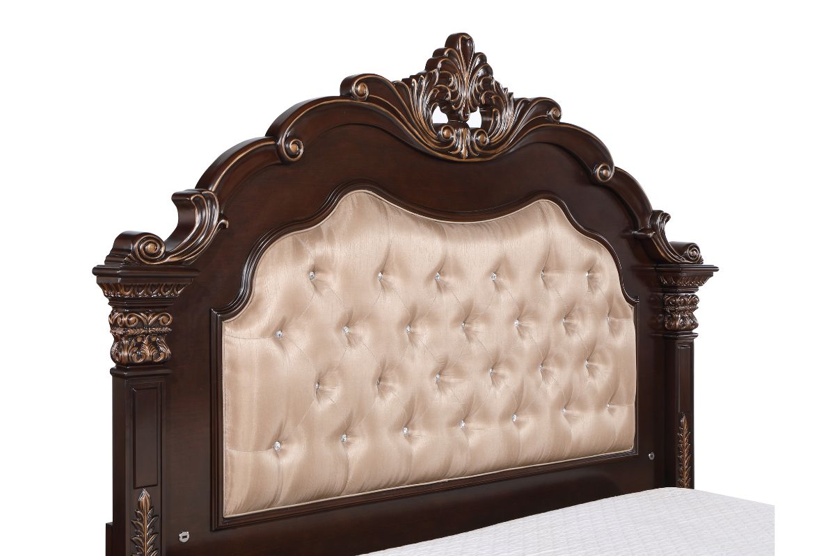 CONSTANQB:Constantine Upholstered Bed, 