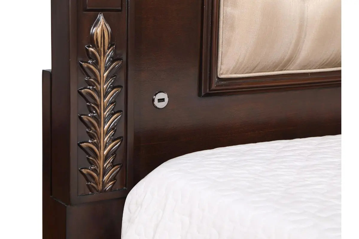 CONSTANQB:Constantine Upholstered Bed, 