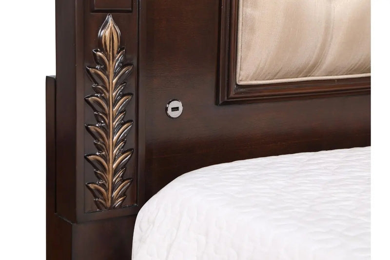 CONSTANQB:Constantine Upholstered Bed, 