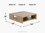 608010853:Conway Square Coffee Table, 