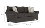 010667280:Cordoba Queen Sleeper Sofa, 