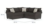 231315371:Cordoba Tux Loveseat Sectional, 