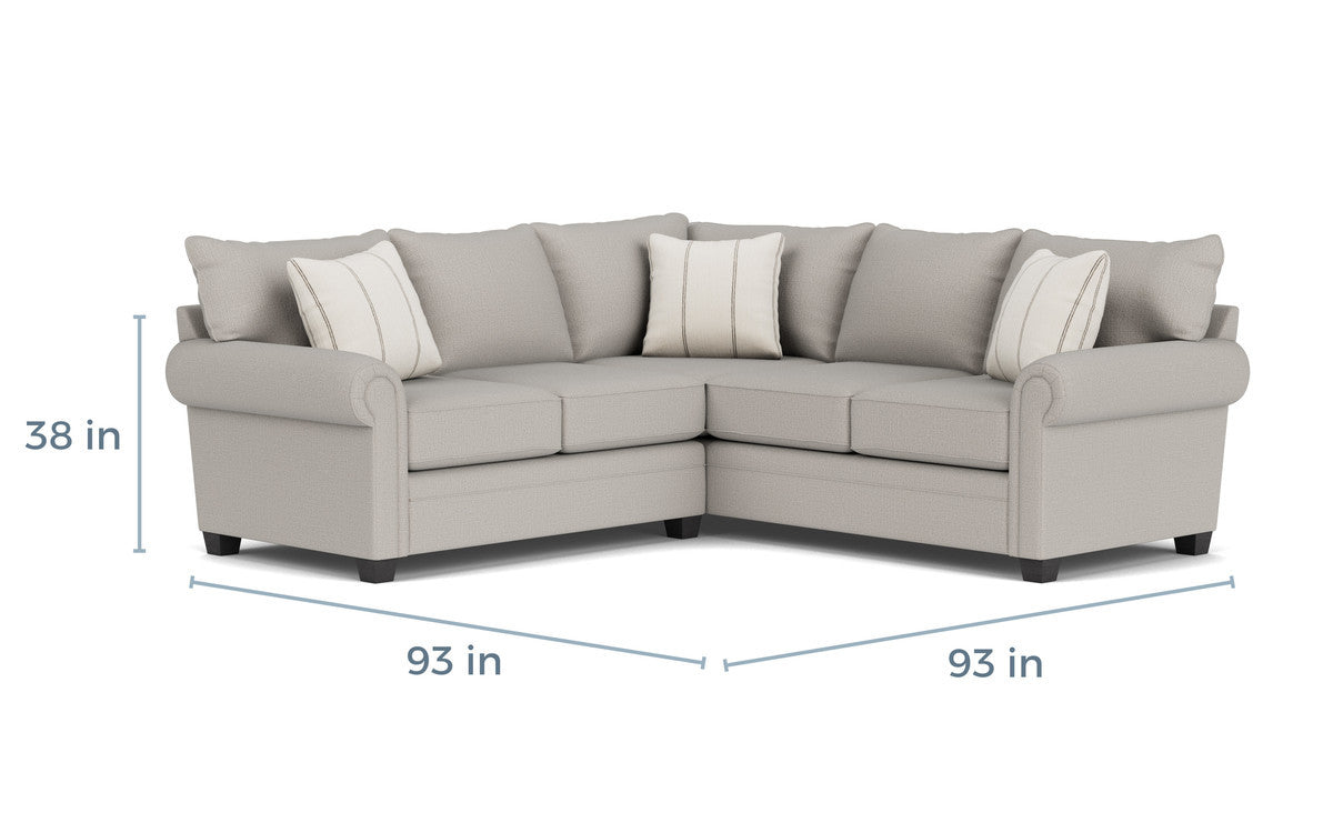 734874985:Cordoba Tux Loveseat Sectional, 