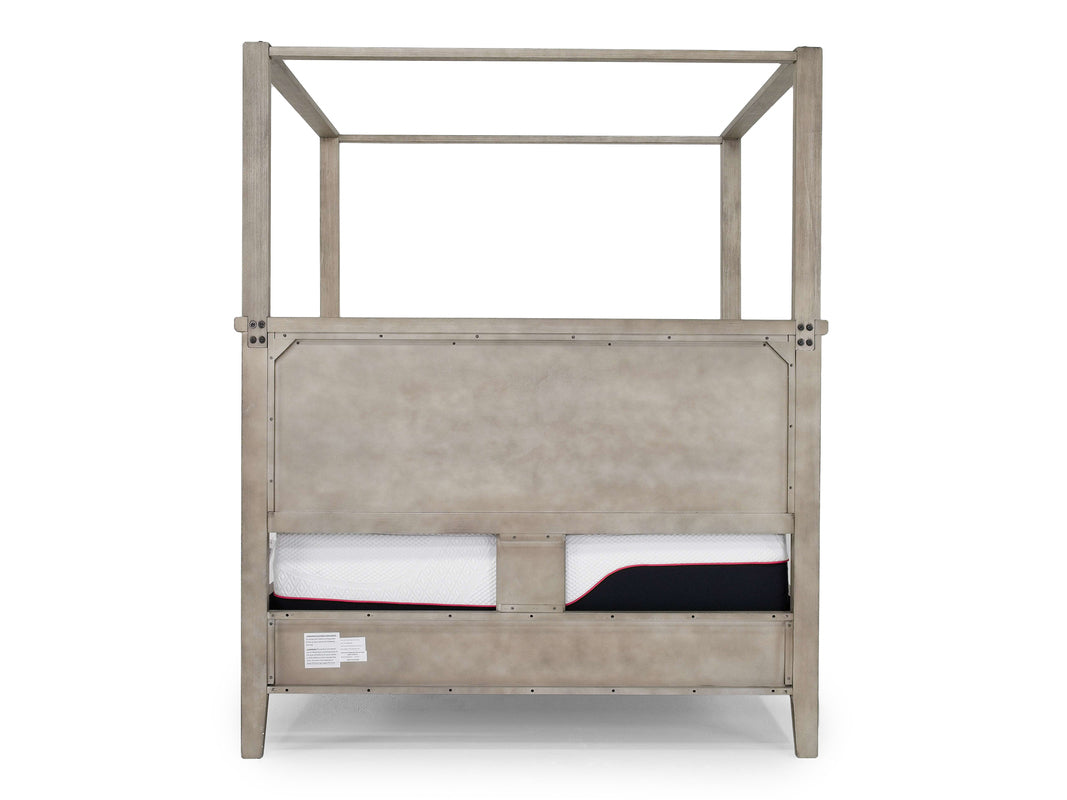 COUNTRY00:Country Side Canopy Bed, SideBack