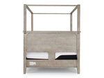 COUNTRY00:Country Side Canopy Bed, SideBack