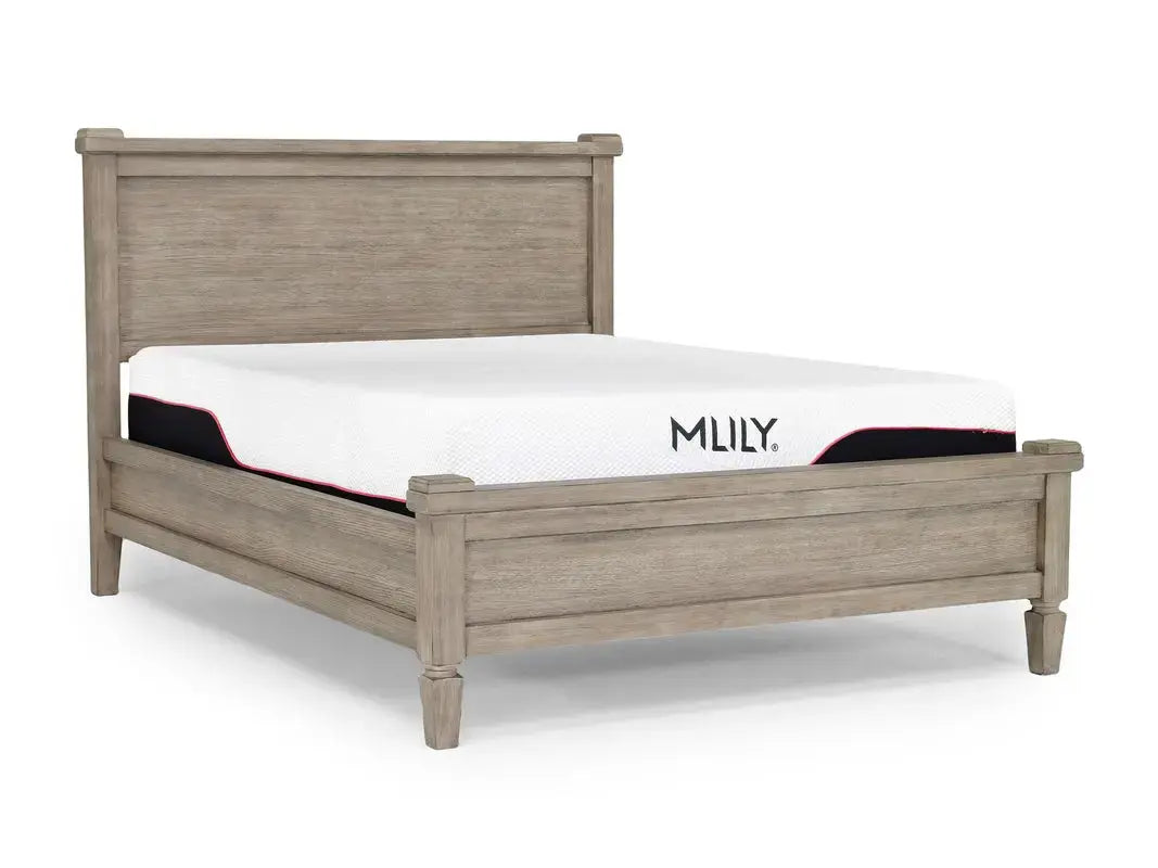 COUNTRY01:Country Side Canopy Bed & Dres, AngledSideAngle