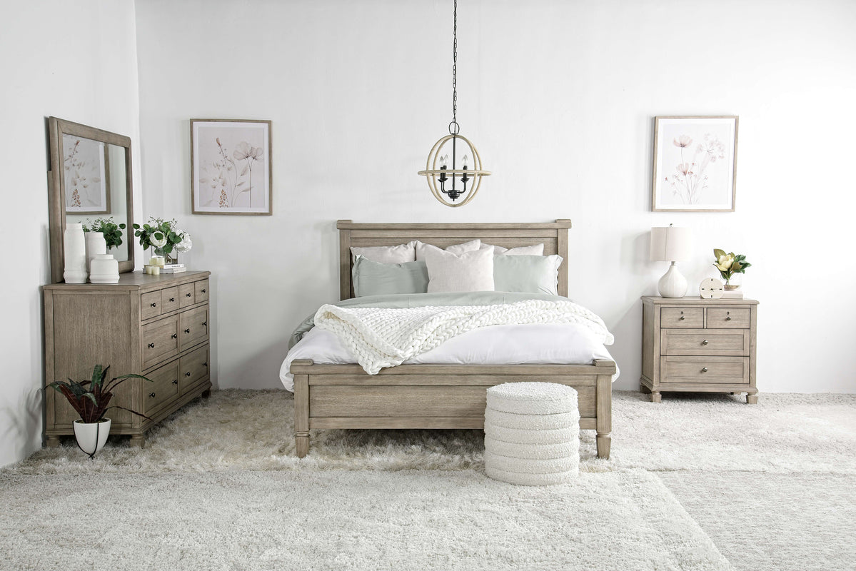 COUNTRY00:Country Side Canopy Bed, StyledSide