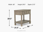 588839091:Country Side Nightstand, Side