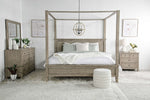 COUNTRY08:Country Side Canopy Bed & Dres, Side