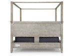COUNTRY06:Country Side Canopy Bed & Dres, SideBack