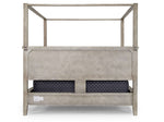 COUNTRY08:Country Side Canopy Bed & Dres, SideBack