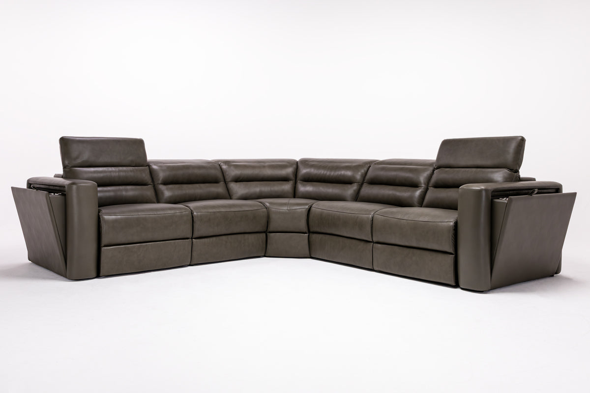 COVE00020:Cove 5 Piece 2 Power Sectional, 