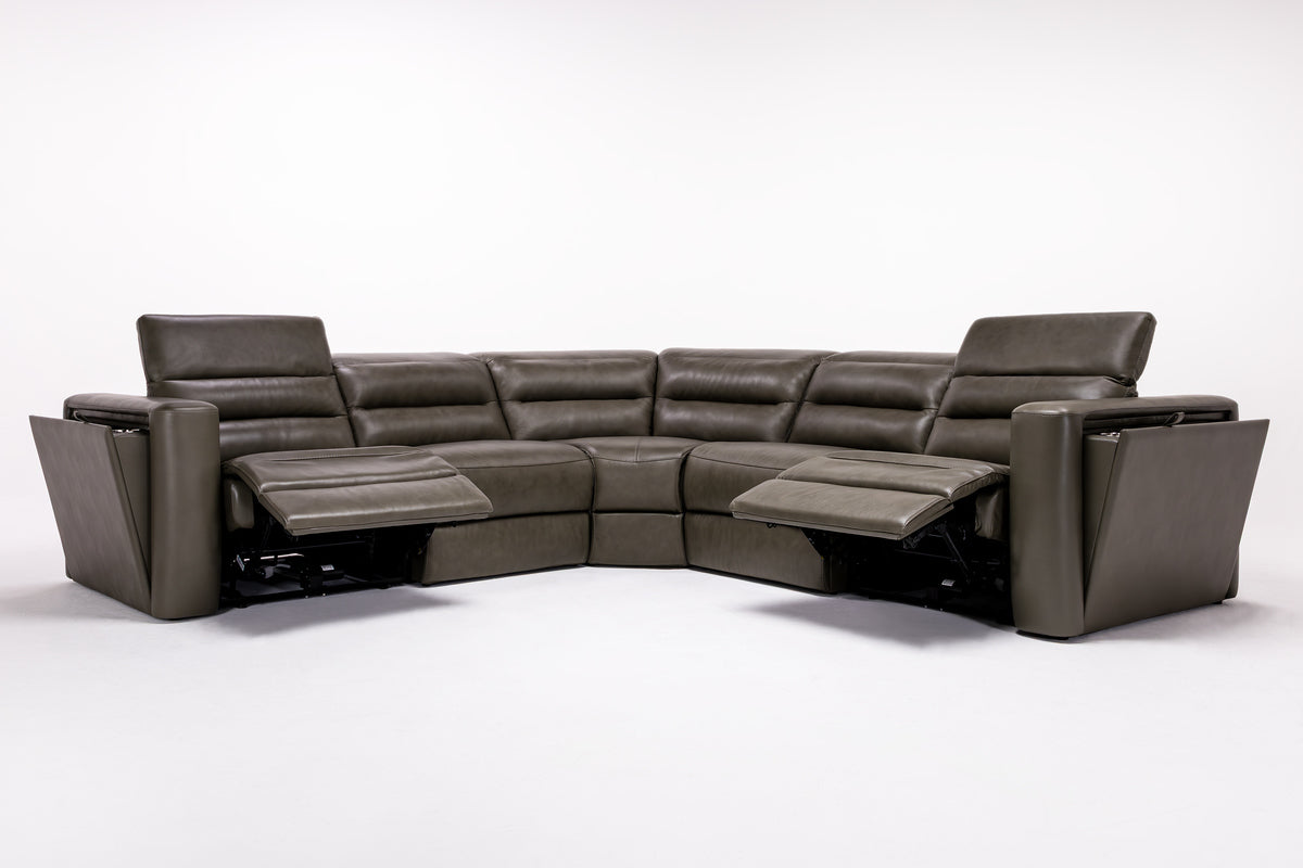 COVE00020:Cove 5 Piece 2 Power Sectional, SideOpen