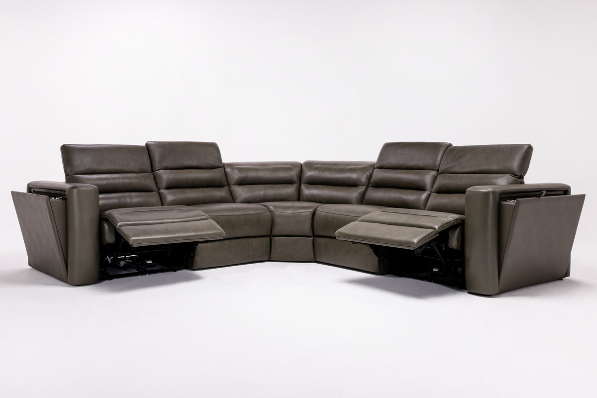 COVE00020:Cove 5 Piece 2 Power Sectional, SideOpen